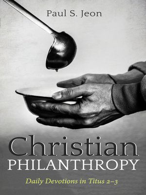 cover image of Christian Philanthropy